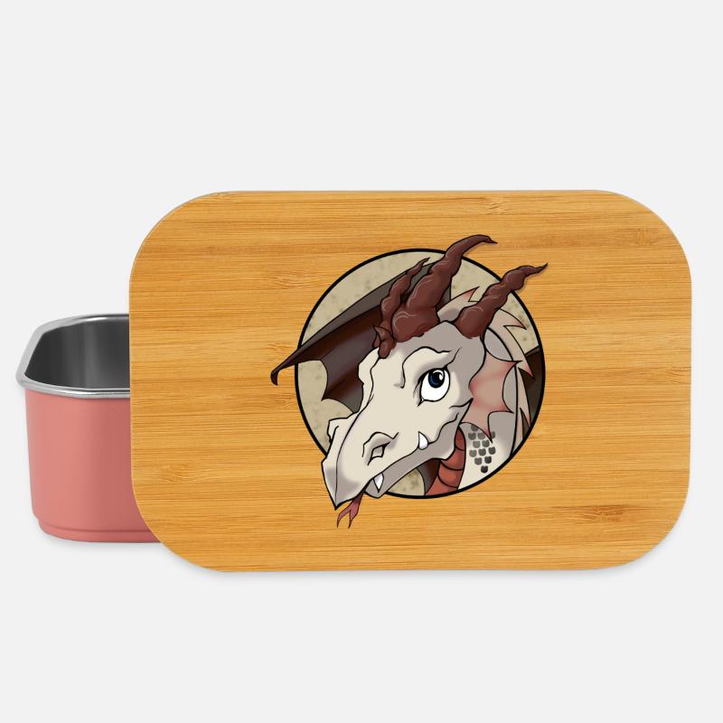 Niedlicher Drache - Lunch Box - Hellrosa