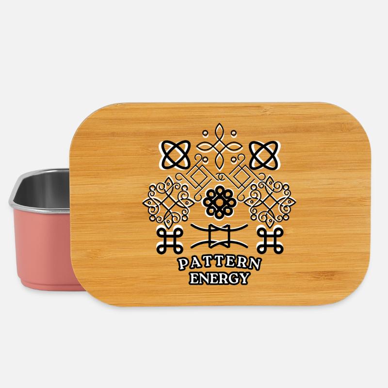 Pattern Energy - Lunch Box - light pink