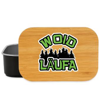 Woidlaufa - Ranger, sport in nature - Lunch Box - black - Front
