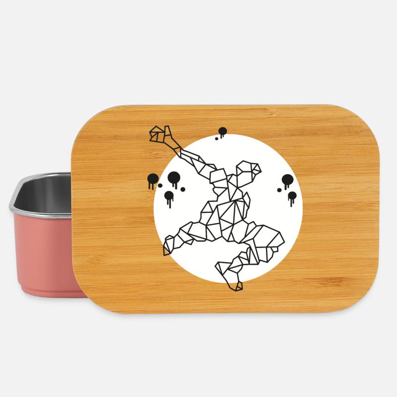 Sport - blanc - Boîte à goûter - rose clair