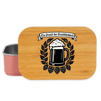 Ein Prosit der Gemütlichkeit - Lunch Box - Hellrosa - Vorne