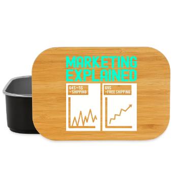 Marketing Manager - Lunch Box - black - Front