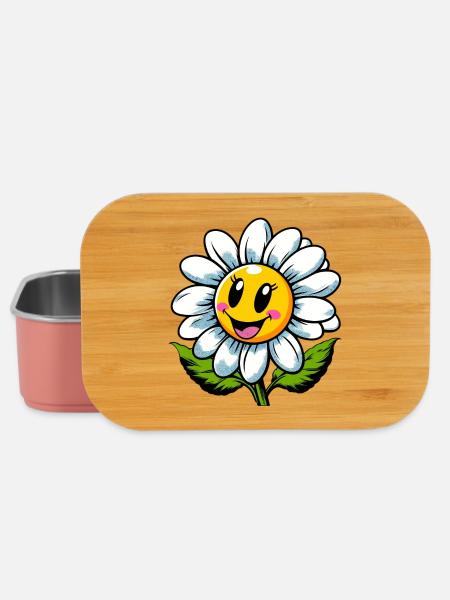 Gänseblümchen - Lunch Box - Hellrosa