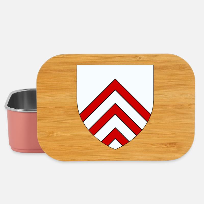 Wappen von Perche - Lunch Box - Hellrosa