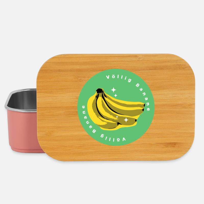 RDA Ostalgie | Complètement banane - Boîte à goûter - rose clair