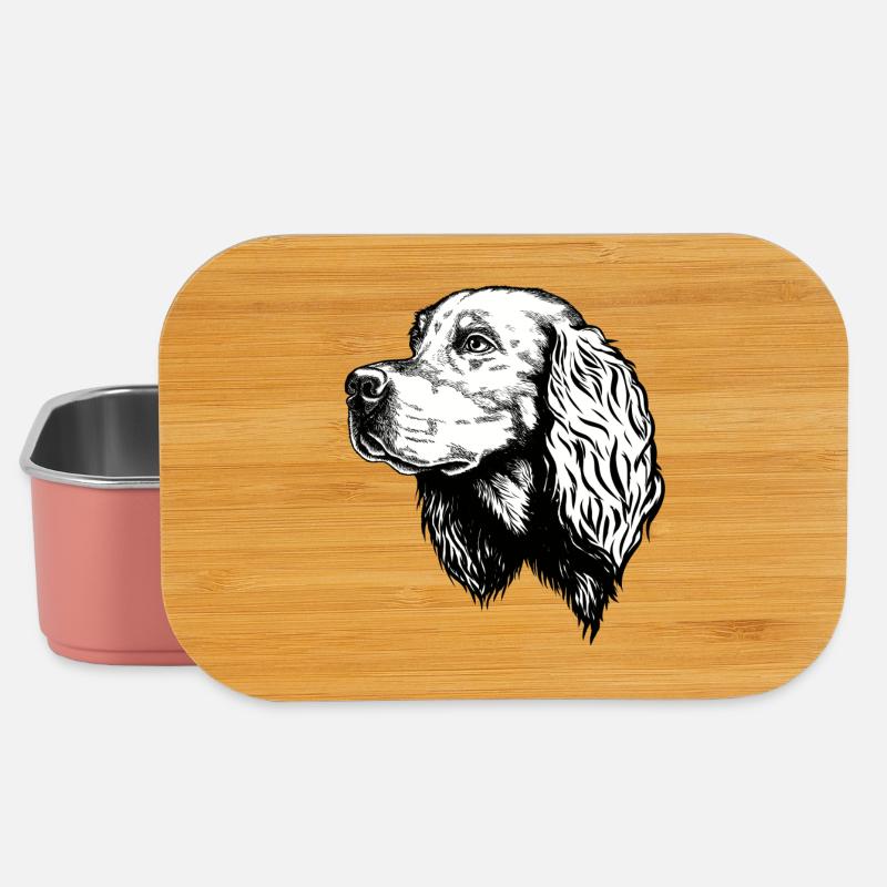 Gordon Setter Portrait - Lunch Box - Hellrosa
