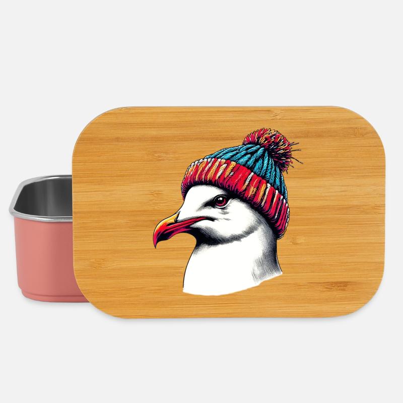 Möwe - Lunch Box - Hellrosa