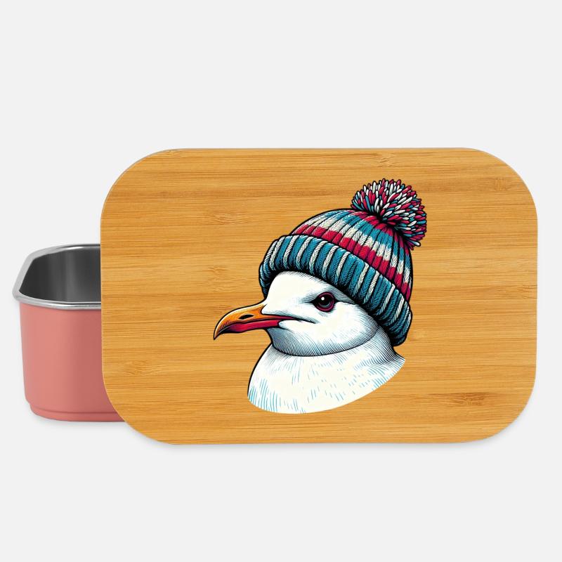 Möwe - Lunch Box - Hellrosa
