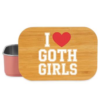 I Love Goth Girls - Lunch Box - light pink - Front