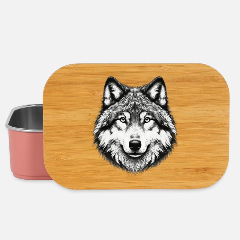 Wolf - Lunch Box - Hellrosa