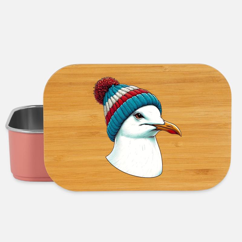 Möwe - Lunch Box - Hellrosa