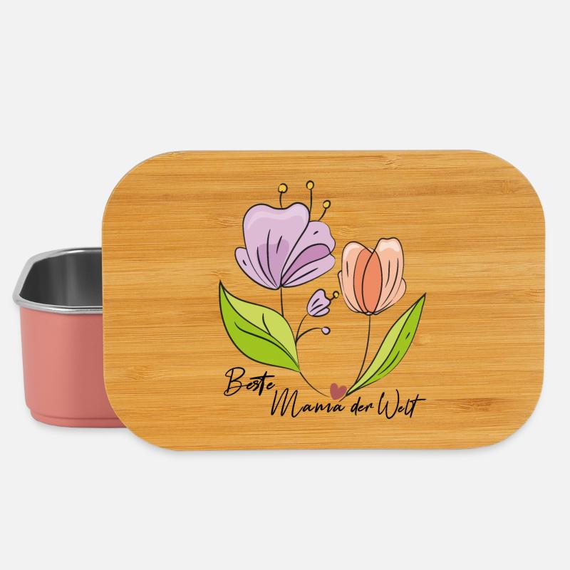 beste Mama der Welt - Lunch Box - Hellrosa