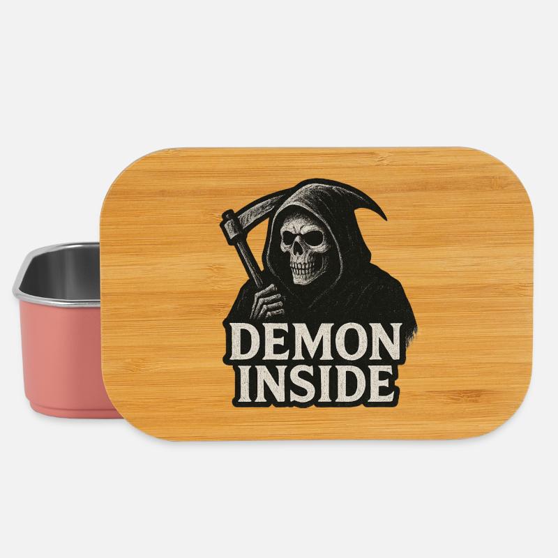 Dämon Innen Grim Reaper - Lunch Box - Hellrosa