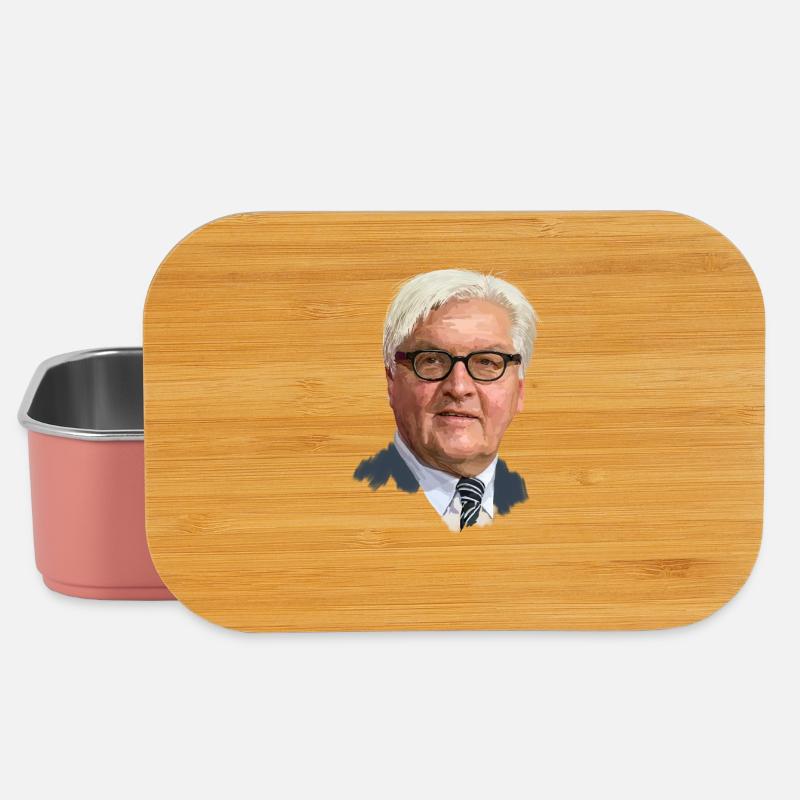 Frank-Walter Steinmeier - Lunch Box - light pink