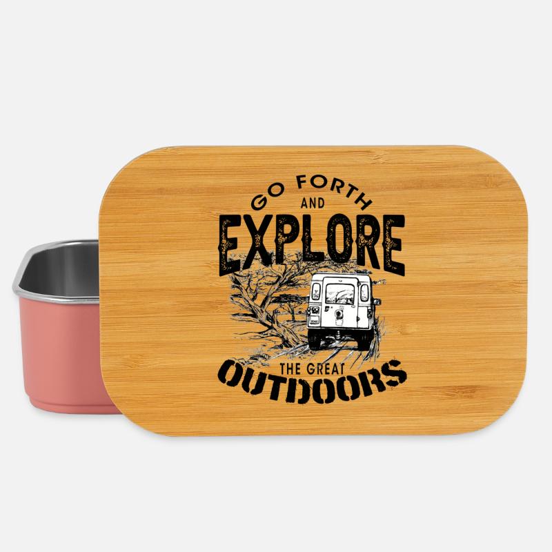 Bush Defender outdoor explore - Lunch Box - Hellrosa