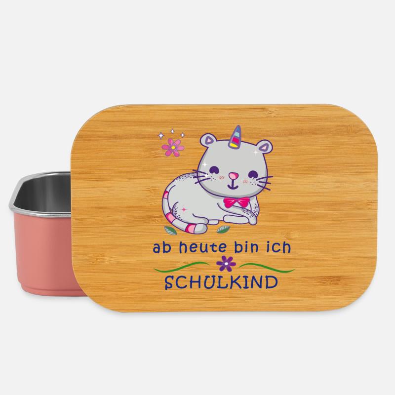 Schulkind Erstklassig Einschulung - Lunch Box - Hellrosa