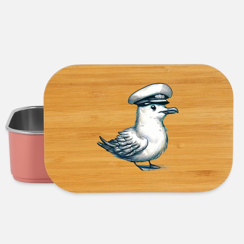 Möwe - Lunch Box - Hellrosa