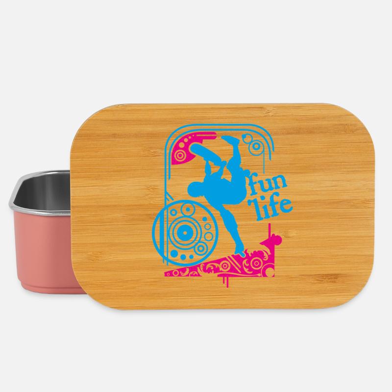 Skate by Helfspawn - Lunch Box - light pink