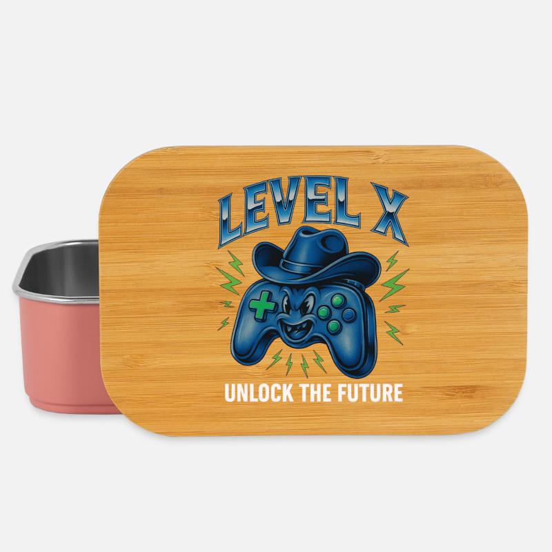 Level X: Unlock Future - Lunch Box - light pink
