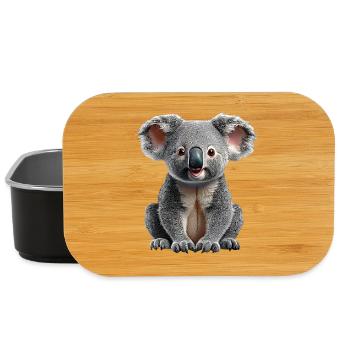 Koala - Boîte à goûter - noir - Devant