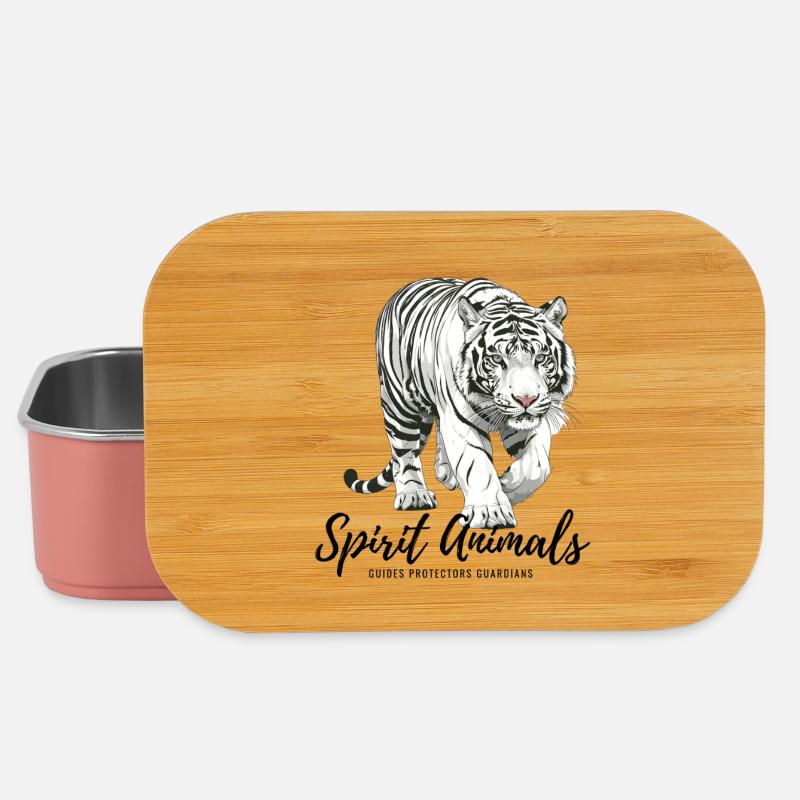 Animaux Esprits Tigre - Boîte à goûter - rose clair