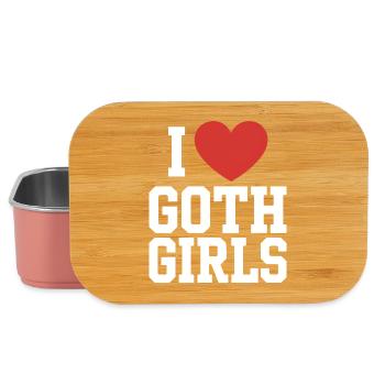 I Heart Gothic Girls - Lunch Box - light pink - Front