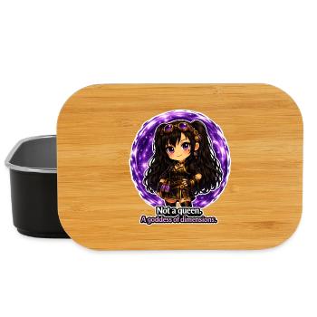 Goddess of Dimensions Luna – Steampunk Chibi - Lunch Box - black - Front