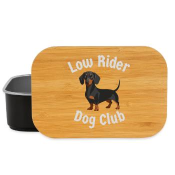 Dachshund Club - Lunch Box - Schwarz - Vorne