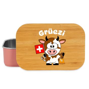 Grüezi Kuh 2 - Lunch Box - Hellrosa - Vorne