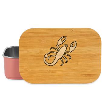 Scorpion - Boîte à goûter - rose clair - Devant