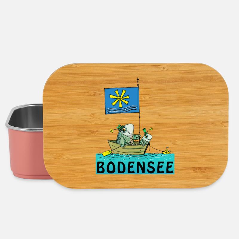 Bodensee - Lunch Box - Hellrosa