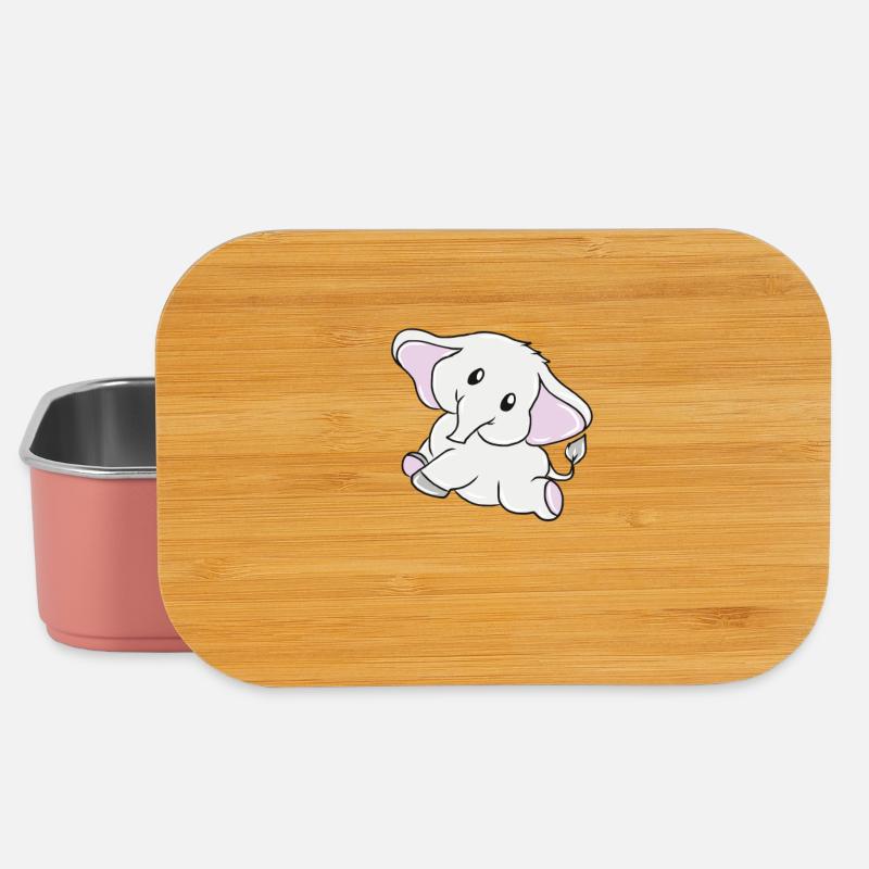 Elefant - Lunch Box - Hellrosa