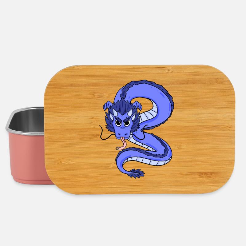 Drache - Lunch Box - Hellrosa