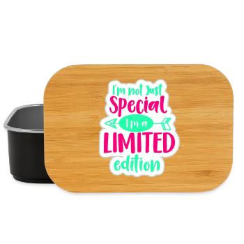 I'm not special, I'm a limited edition* - Lunch Box - black - Front