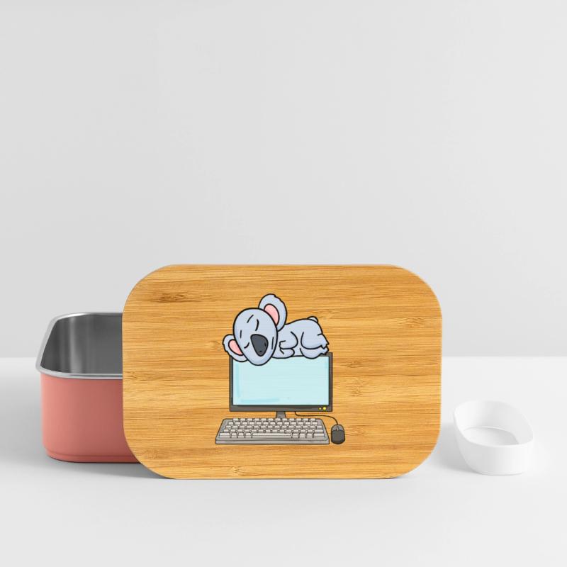 Koala Computer Nerd Programmierer Geschenk Lunch Box