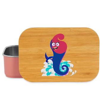 Surfy Spiral Spirit - Lunch Box - light pink - Front