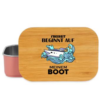 Boote Motorboot - Lunch Box - Hellrosa - Vorne