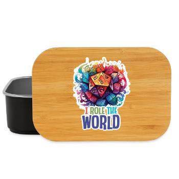 I Role the World – Conception de Jeux de Rôle Fantastique - Boîte à goûter - noir - Devant