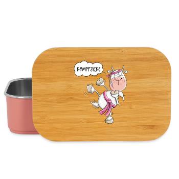 Karate Ziege Kampfsport Spruch - Lunch Box - Hellrosa - Vorne