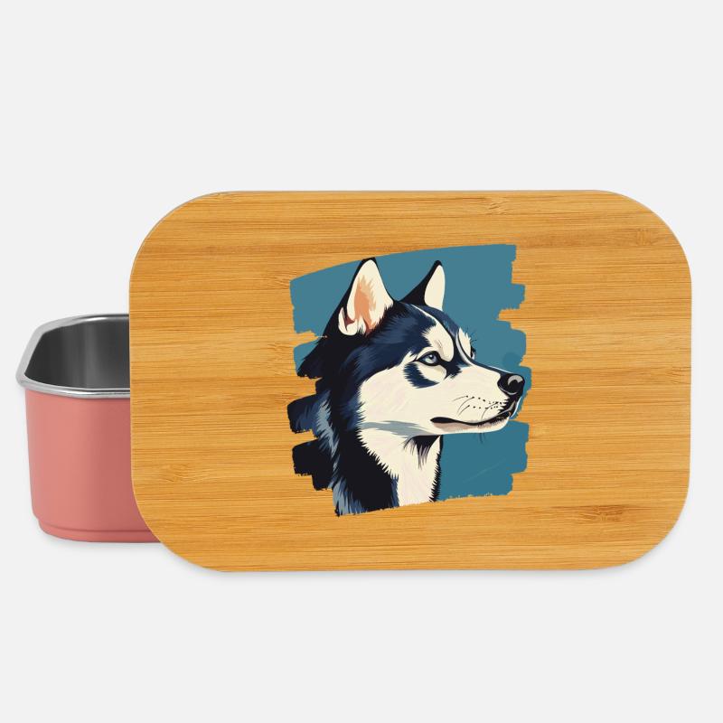 Husky - Lunch Box - Hellrosa
