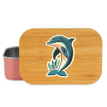 Dolphin - Lunch Box - light pink - Front