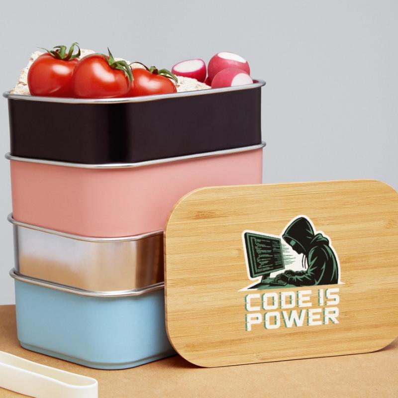 Cyber Hacker Code Infinity Design Boîte à goûter