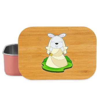 mariage avec voile de mariée lapin - Boîte à goûter - rose clair - Devant