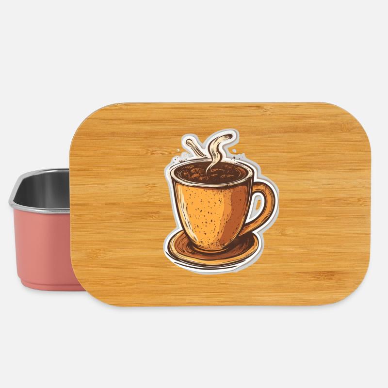 Kaffee - Lunch Box - Hellrosa