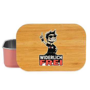 Rebellischer Punk ist widerlich frei - Lunch Box - Hellrosa - Vorne