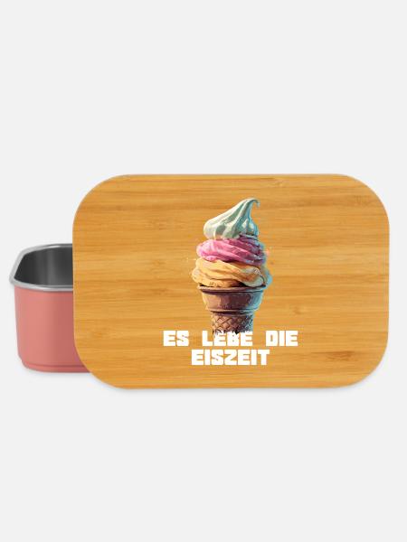 Es lebe die Eiszeit - Waffel - Lunch Box - Hellrosa