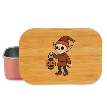 Wichtel Halloween Laterne - Lunch Box - Hellrosa - Vorne