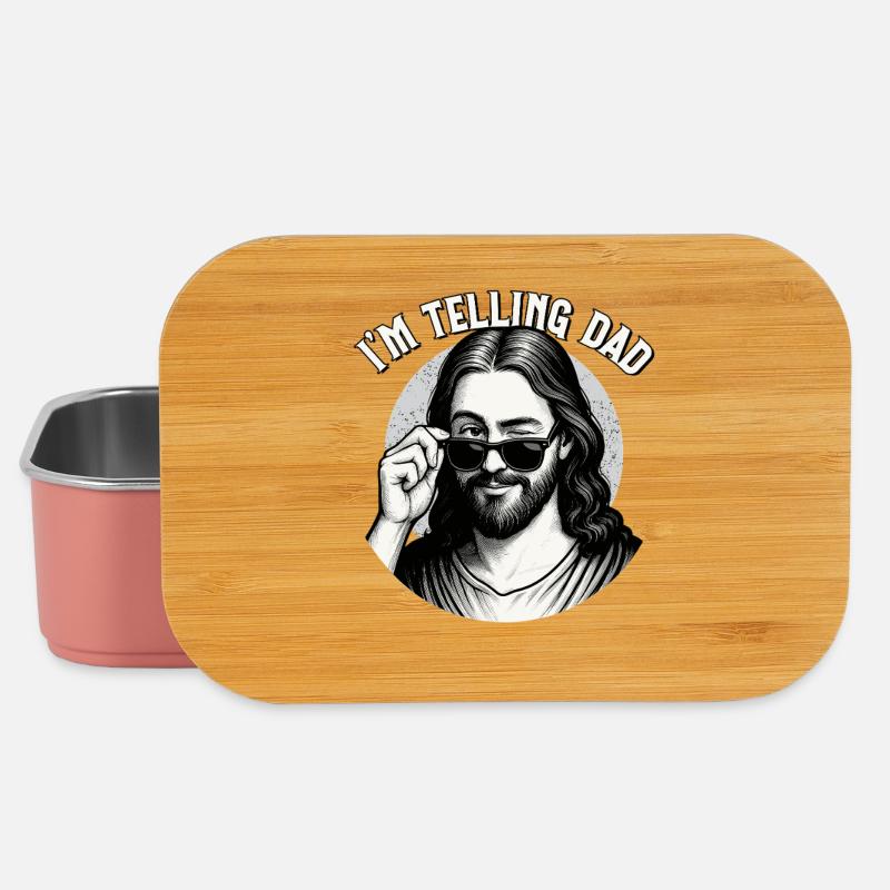 Jésus, j’ai vu cela, Jésus-Christ - Boîte à goûter - rose clair