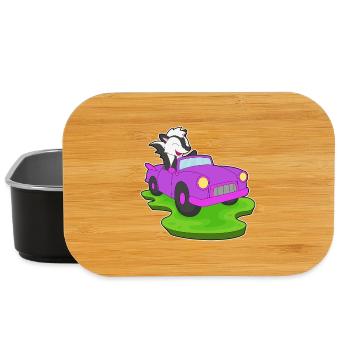 Faultier Auto - Lunch Box - Schwarz - Vorne