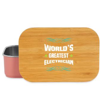 Weltbester Elektriker - Lunch Box - Hellrosa - Vorne